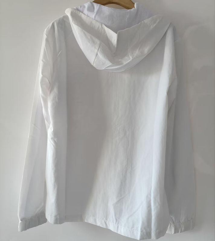 26-27 Portugal White Windbreaker