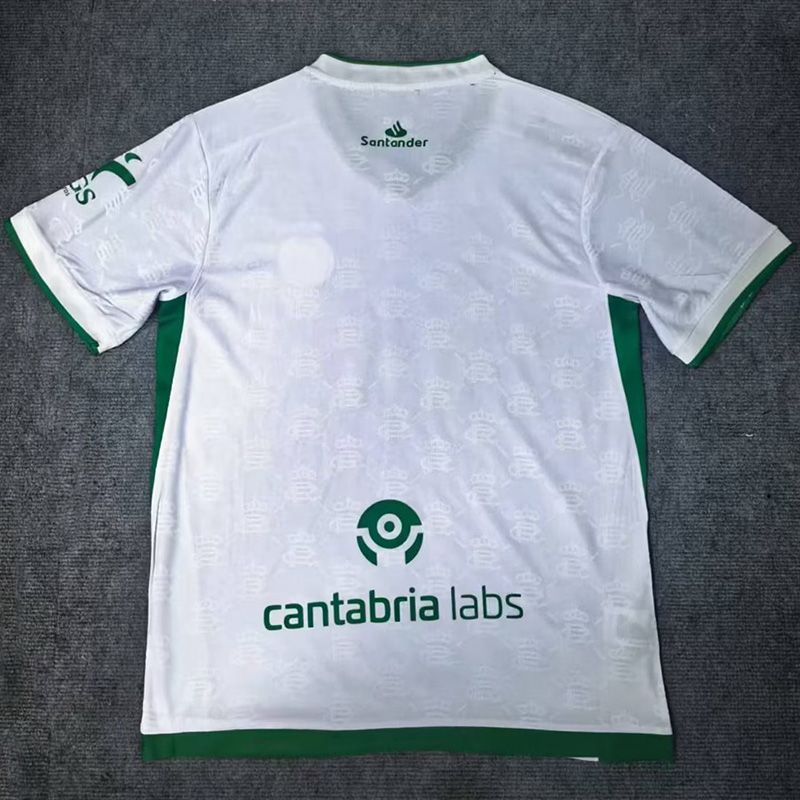 25-26 Racing de Santander Home Fans Soccer Jersey