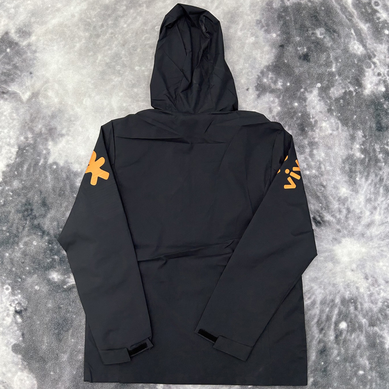 24-25 Brazil Velvet Thickened warm Black Outdoor Jackets #103加绒冲锋衣