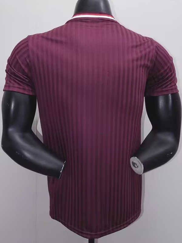 25-26 Bayern Brown Red Casual Edition Player Version Training shirts