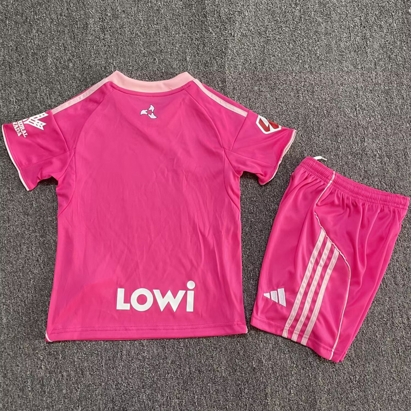 25-26 Granada Pink Kids Soccer Jersey