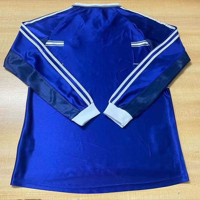 1998-1999 RMA Away Long Sleeve Retro Soccer Jersey (长袖)