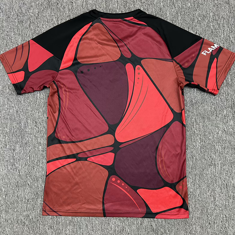 26-27 Flamengo Red Black Training shirts