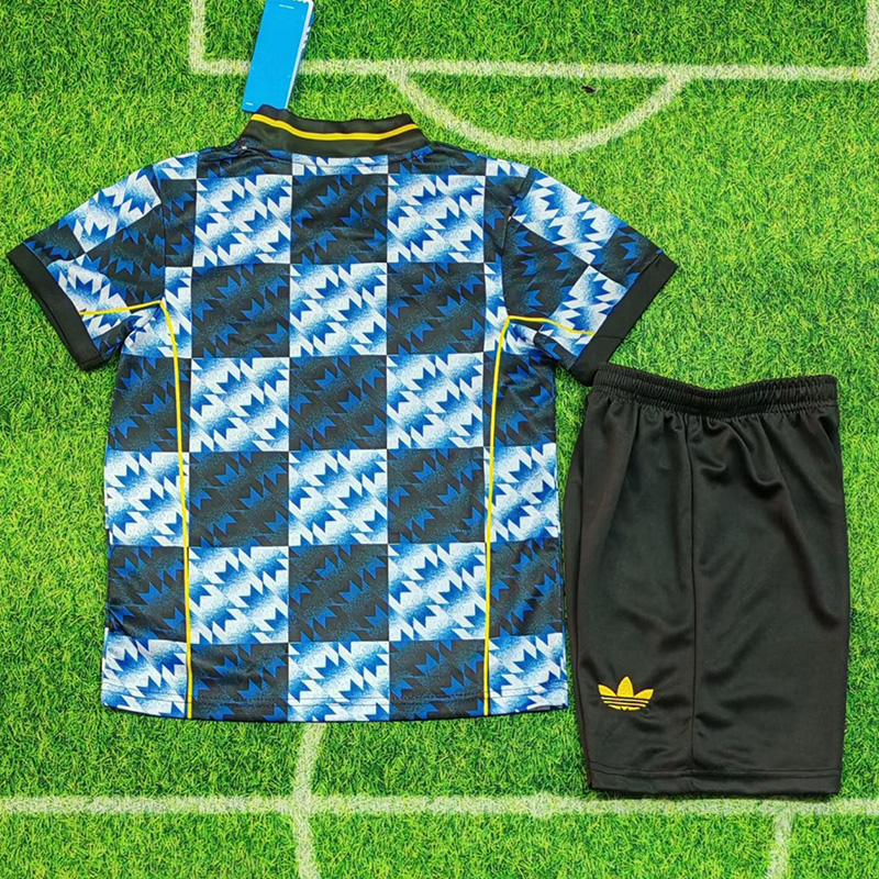 25-26 Man Utd Blue Grey Special Edition Kids Training