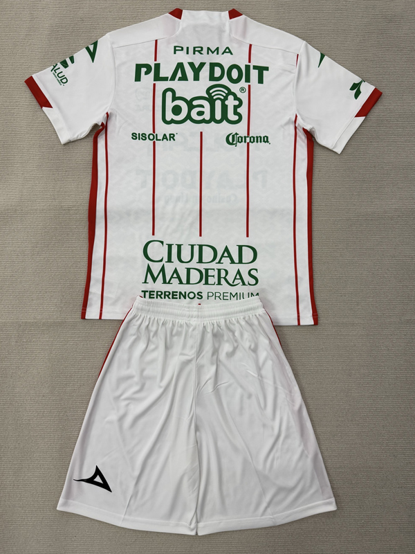 25-26 Necaxa Home Kids Soccer Jersey