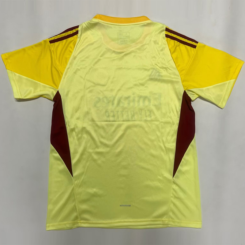 25-26 RMA Yellow GoalKeeper Soccer Jersey