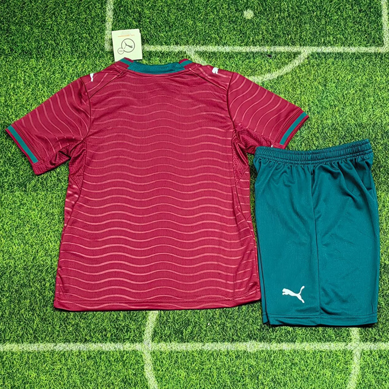 2026 Portugal Home Kids Soccer Jersey