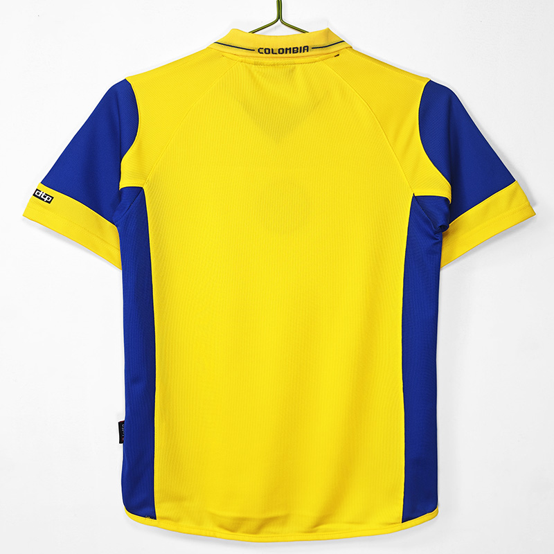 2003-2005 Colombia Home Retro Soccer Jersey