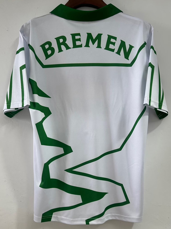 1993 Werder Bremen Home Retro Soccer Jersey