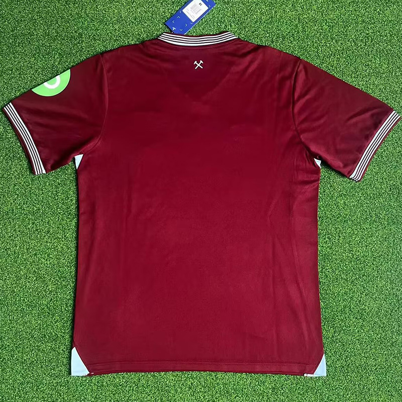 25-26 West Ham Home Fans Soccer Jersey
