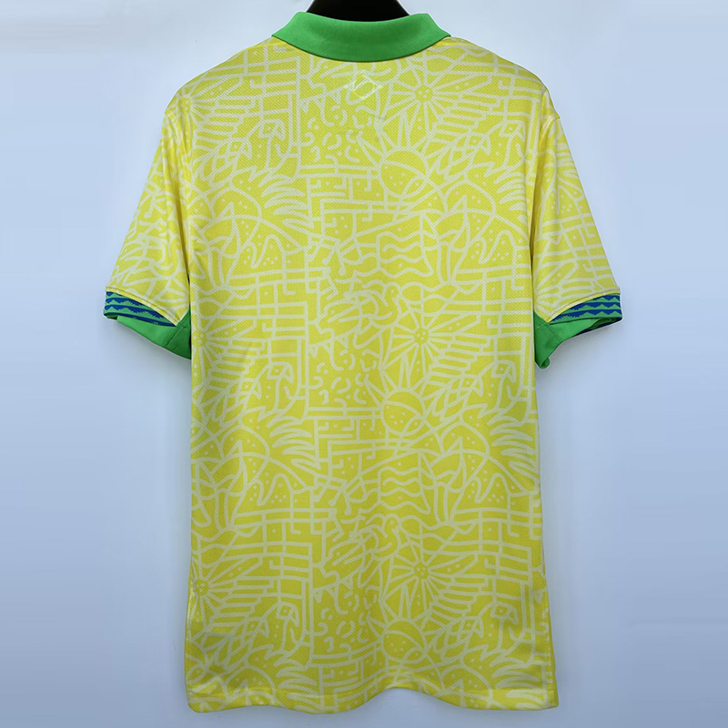 2024 Brazil Home 1:1 Fans Soccer Jersey