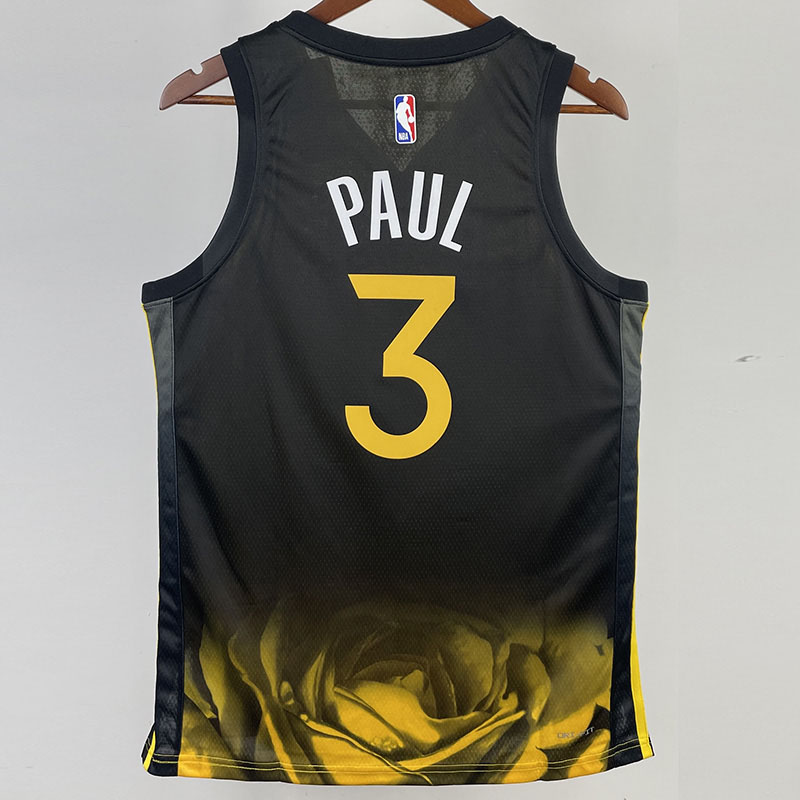22-23 WARRIORS PAUL #3 Black City Edition Top Q...