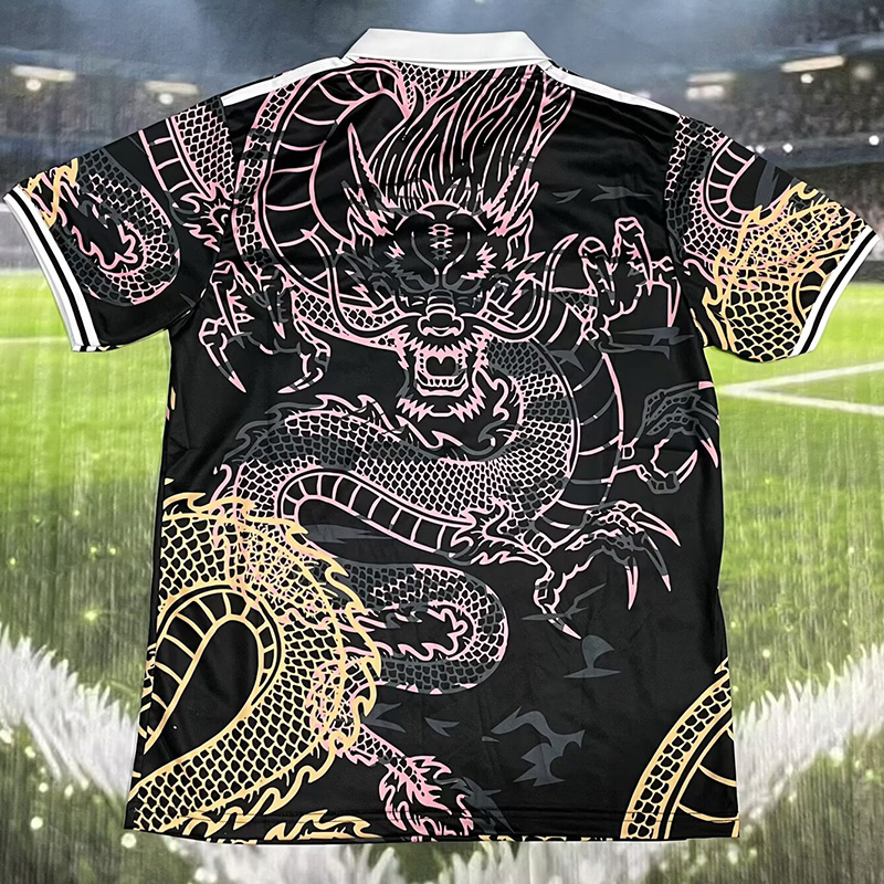 25-26 RMA Black Special Edition Fans Training Shirts (粉金龙)
