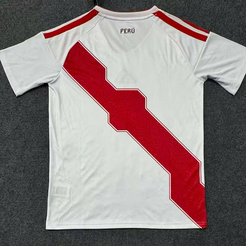 26-27 Peru Home Fans Soccer Jersey