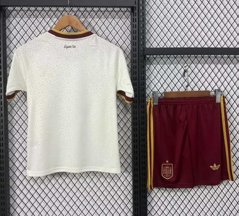 26-27 Spain Away Kids Soccer Jersey