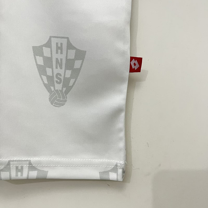 1998 Croatia Home Red And White Retro Soccer Je...