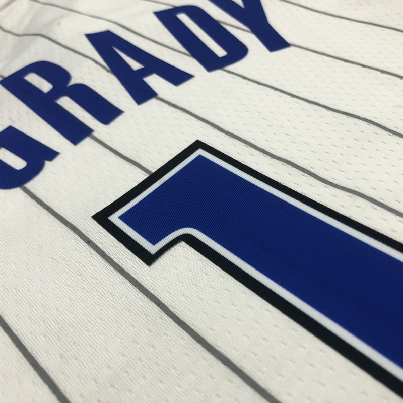 MAGIC McGRADY # 1 White Top Quality Hot Pressin...