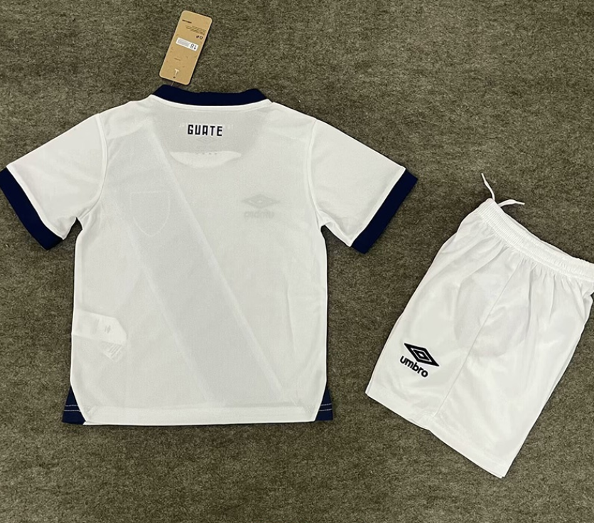 25-26 Guatemala Home Kids Soccer Jersey