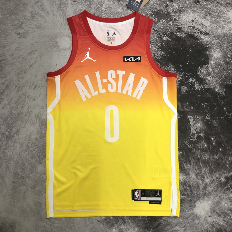2023 ALL STAR LILIARD #0 Yellow Top Quality Hot...