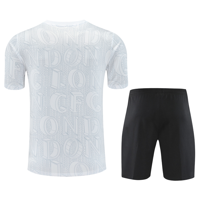 25-26 CHE White Training Short Suit