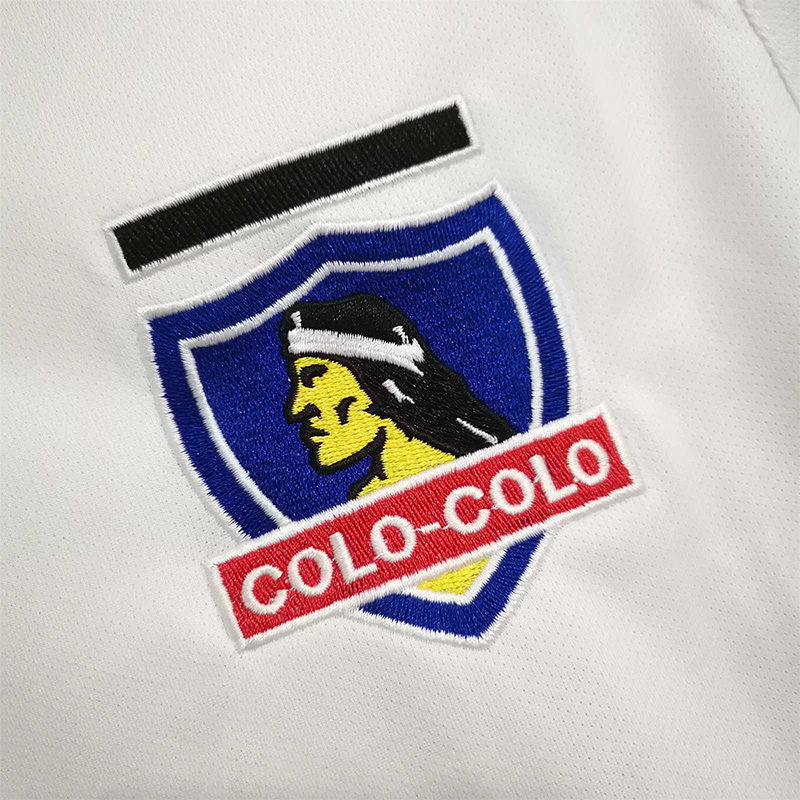 2006 Colo-Colo White Retro Soccer Jersey