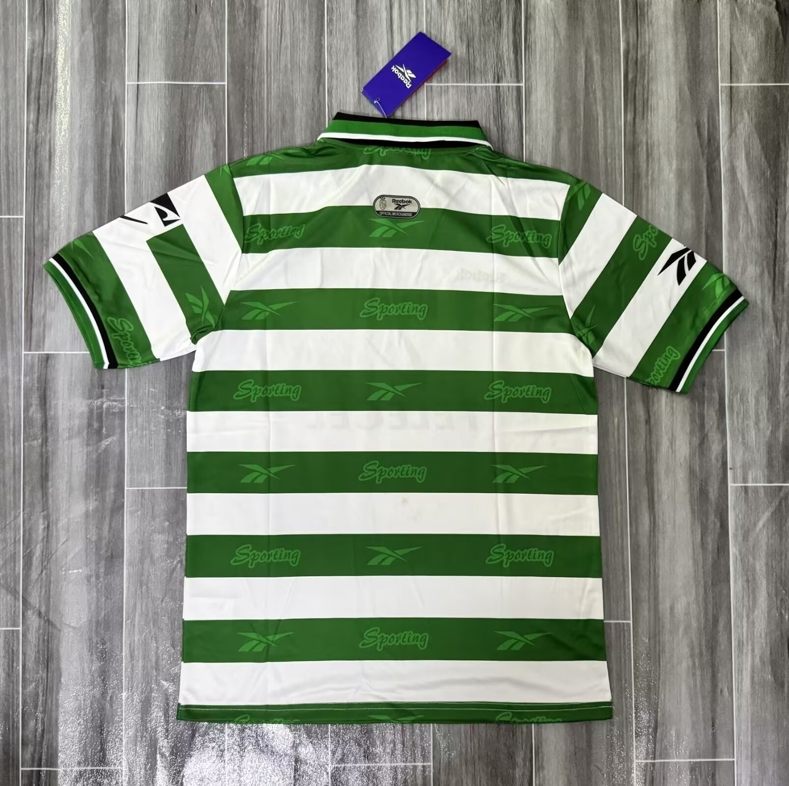 1999-2000 Sporting Lisbon Home Retro Soccer Jersey