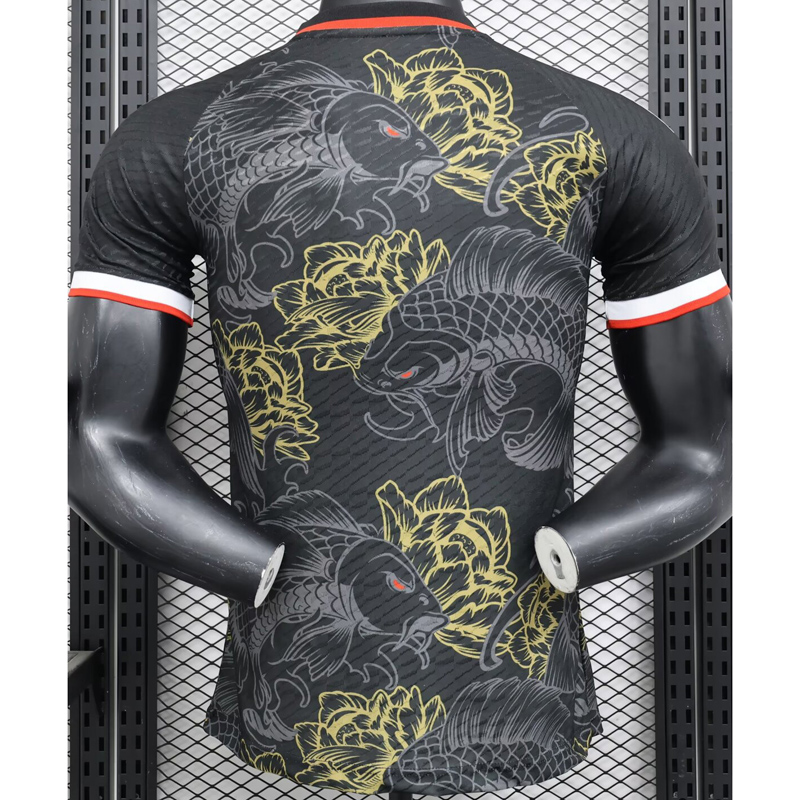 24-25 Japan #鲤鱼Y3 Black Special Edition Player Version Soccer Jersey