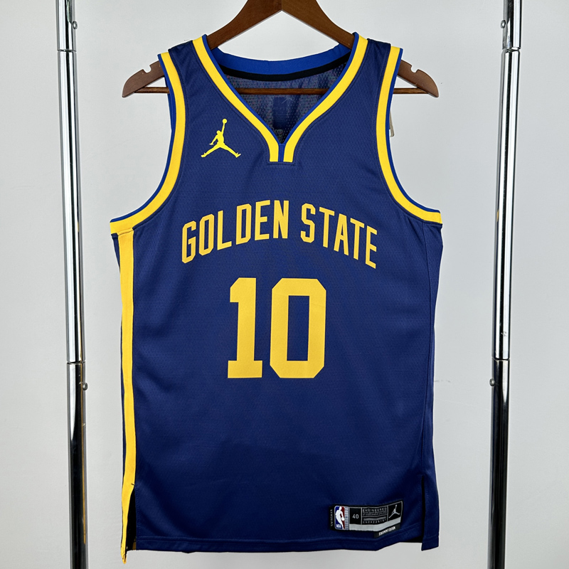 22-23 WARRIORS BUTLERIII #10 Blue Top Quality Hot Pressing NBA Jersey (Trapeze Edition) 飞人版