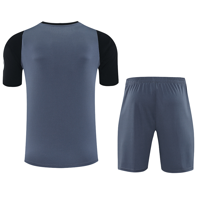 25-26 RMA Grey Black GoalKeeper (Suit) Soccer Jersey