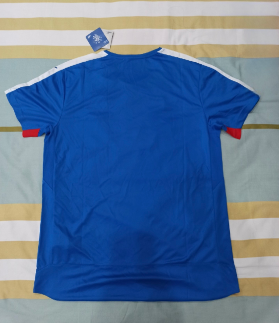 2015-2016 Rangers Home Retro Soccer Jersey