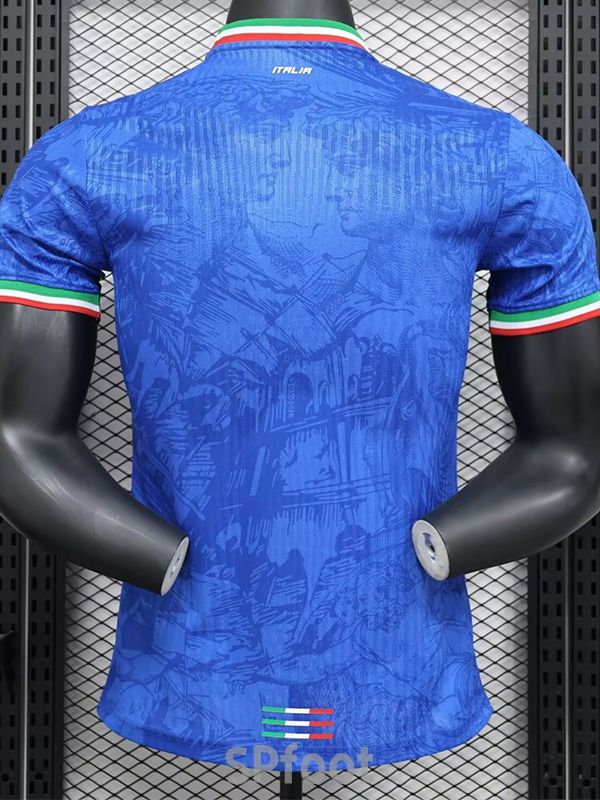 24-25 Italy Blue Special Edition Player Version Soccer Jersey