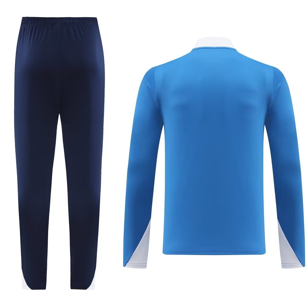 2024 NK Blue Half Pull Tracksuit