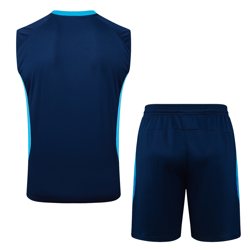 25-26 Gremio Royal blue Tank top and shorts suit #D25197
