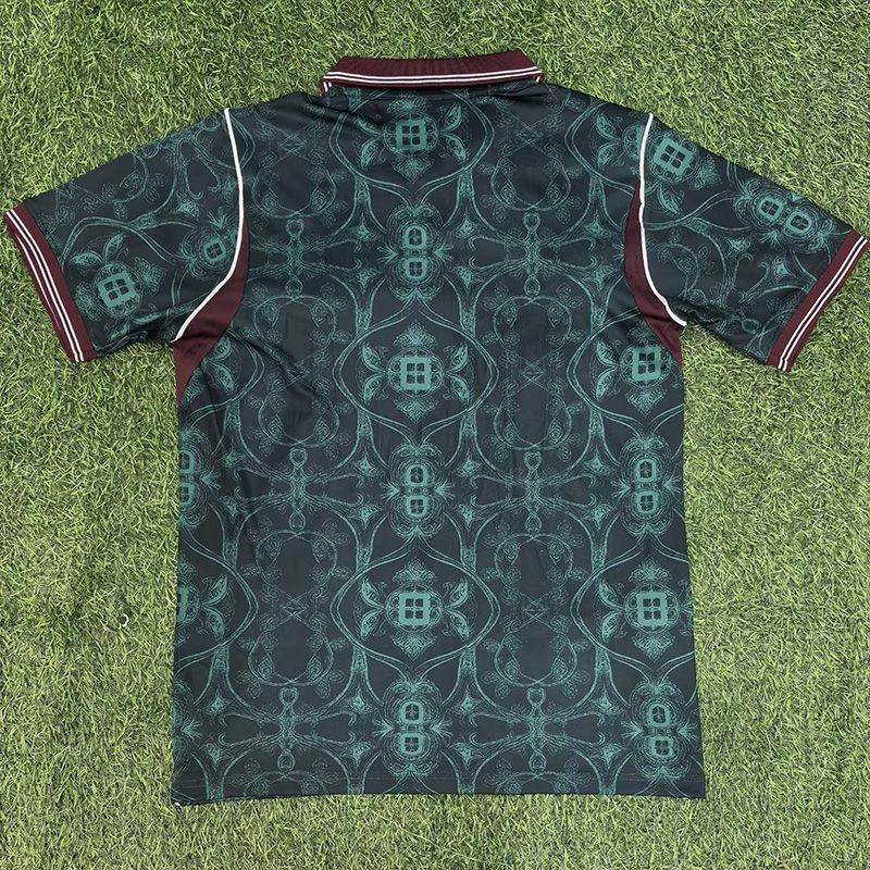 26-27 Portugal Green Black Joint Edition Training shirts