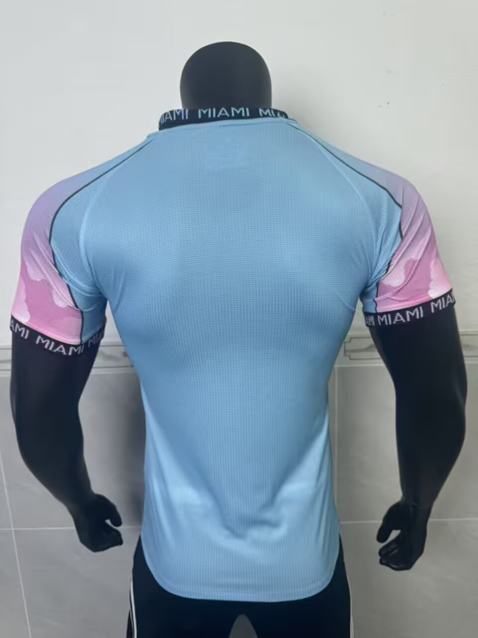 25-26 Inter Miami Pink Blue Special Edition Player Version Soccer Jersey