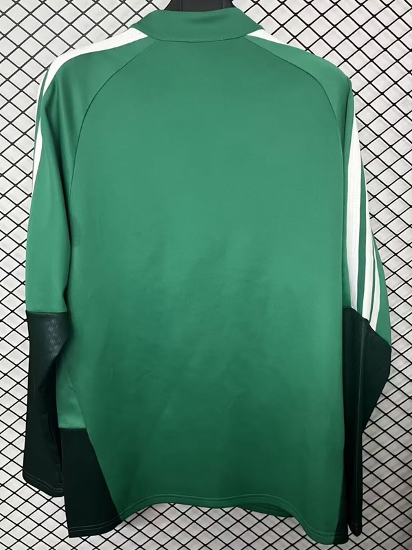 25-26 Algeria Green Half Pull Sportswear Top #半拉上衣
