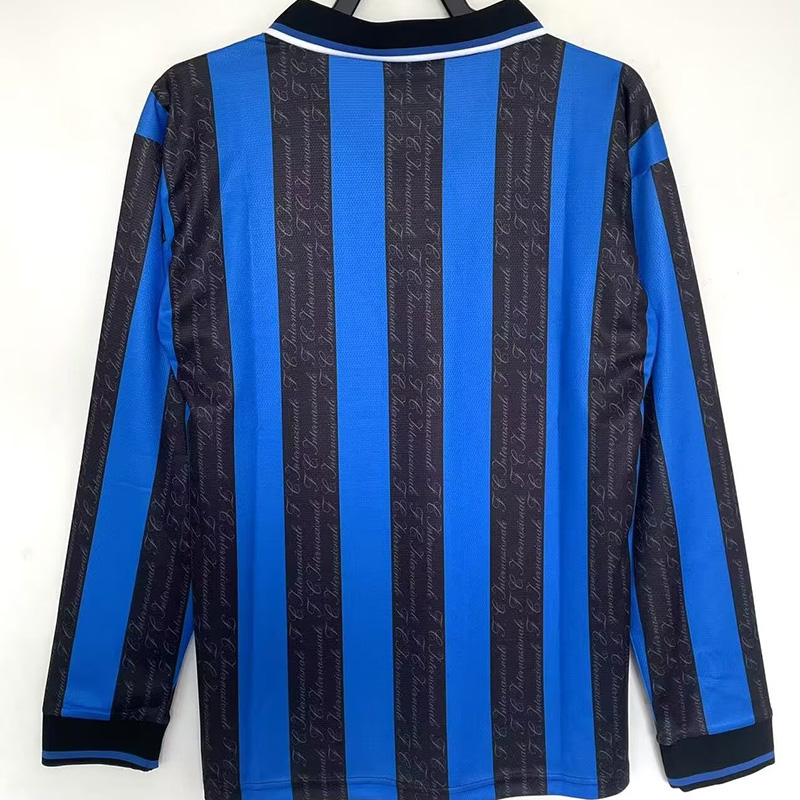1997-1998 INT Home Long Sleeve Retro Soccer Jersey (长袖)