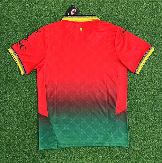 24-25 ACM Red Green Special Edition Fans Soccer Jersey