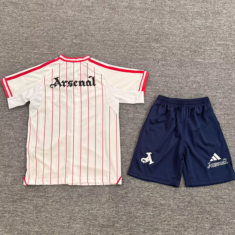 25-26 ARS White Casual Edition Kids Baseball Jersey