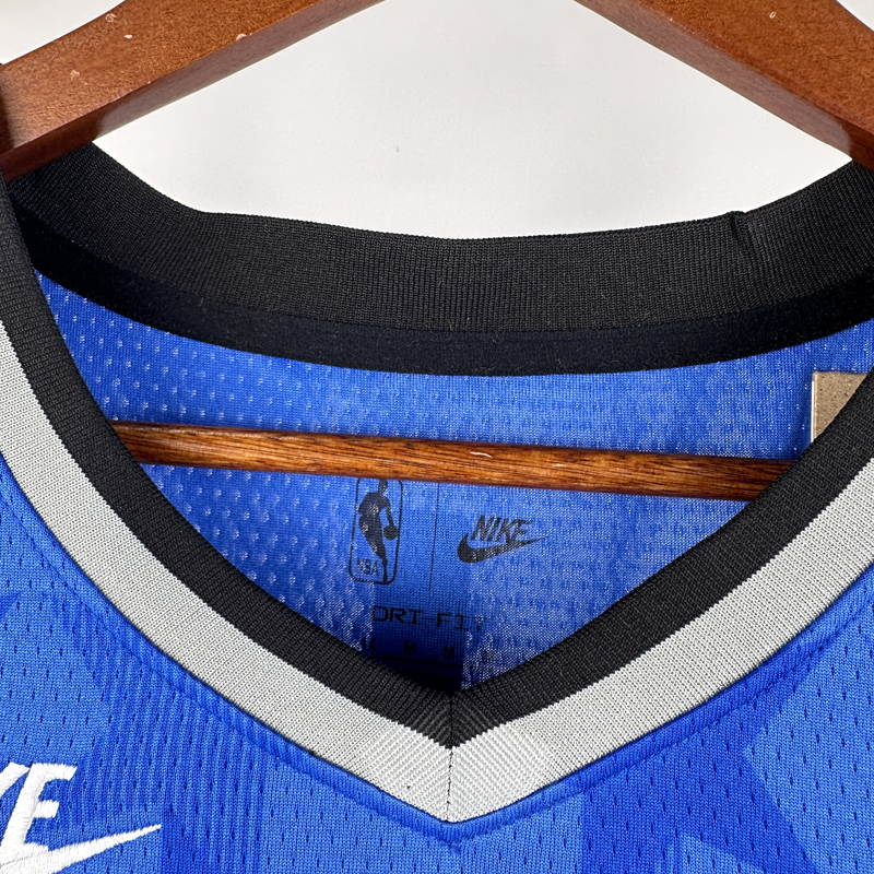 23-24 Magic McGRADY #1 Dark Blue Top Quality Ho...