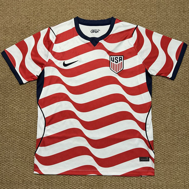 26-27 USA Home Fans Soccer Jersey