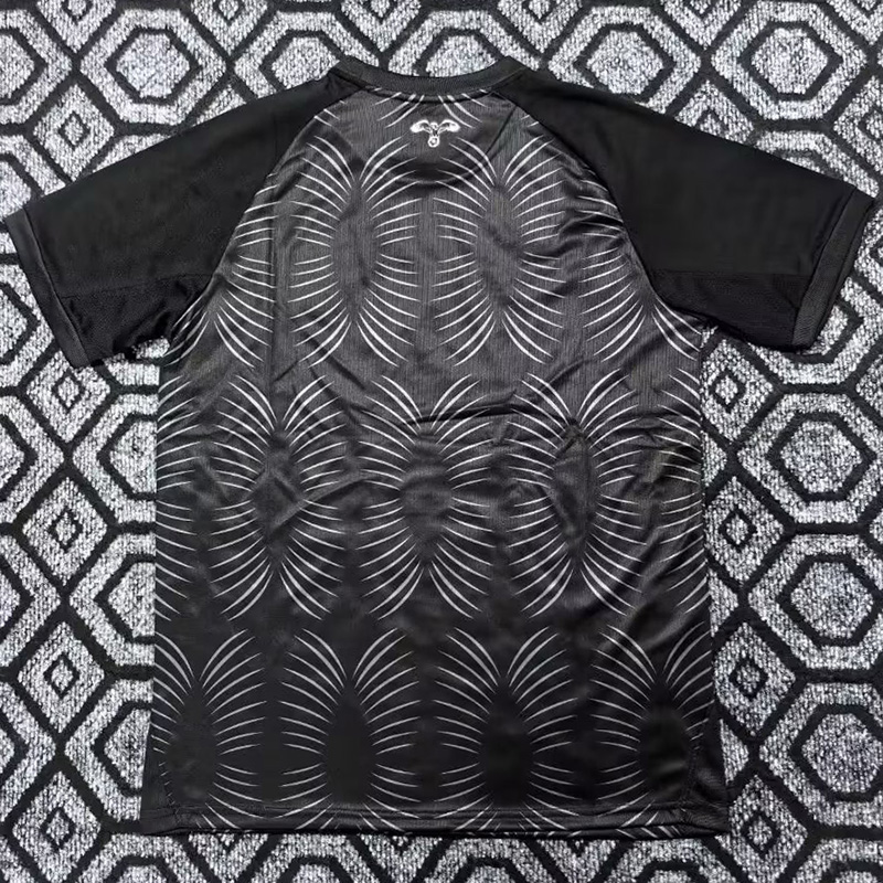 26-27 Jordan Black Fans Soccer Jersey