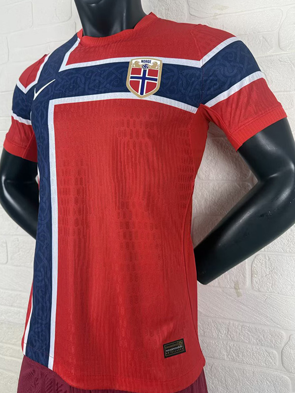 26-27 Norway Red Player Version Soccer Jersey