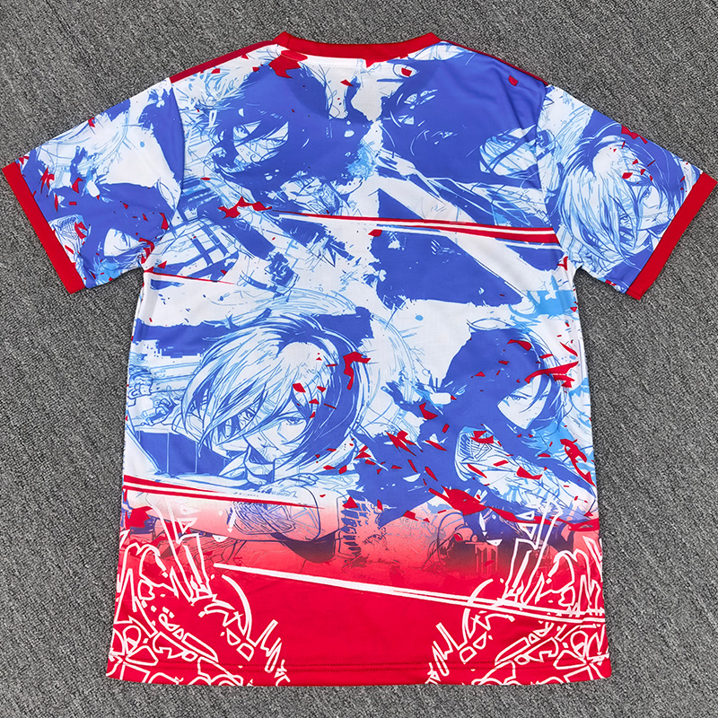 25-26 Japan Blue Red Special Edition Fans Soccer Jersey