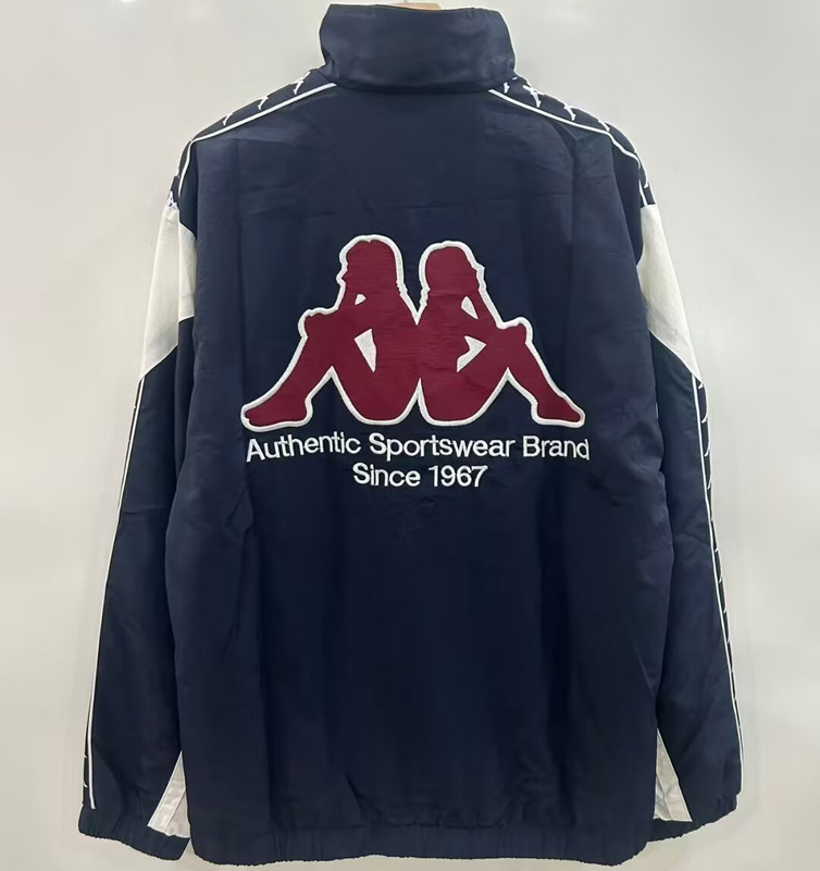 1967 KAPA Black Retro Windbreaker #刺绣