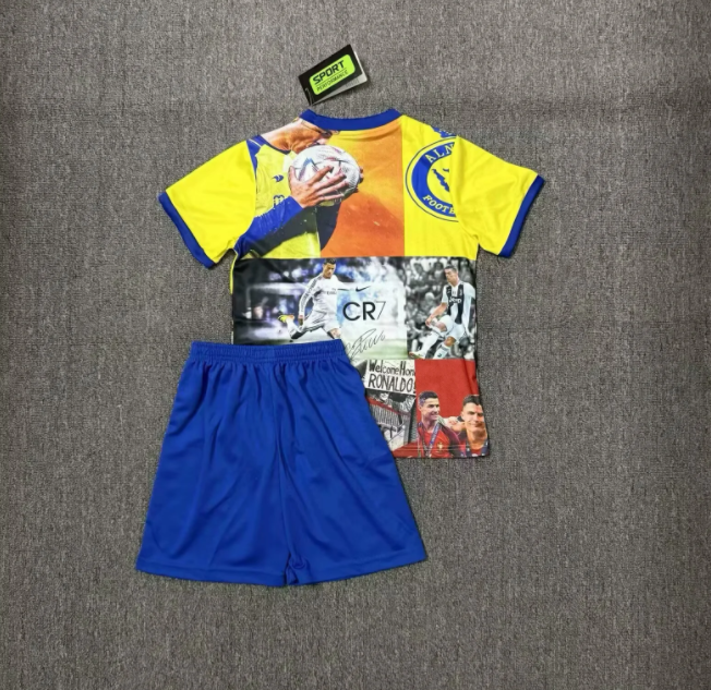 25-26 AL-Nassr RONALDO Special Edition  Kids Soccer Jersey