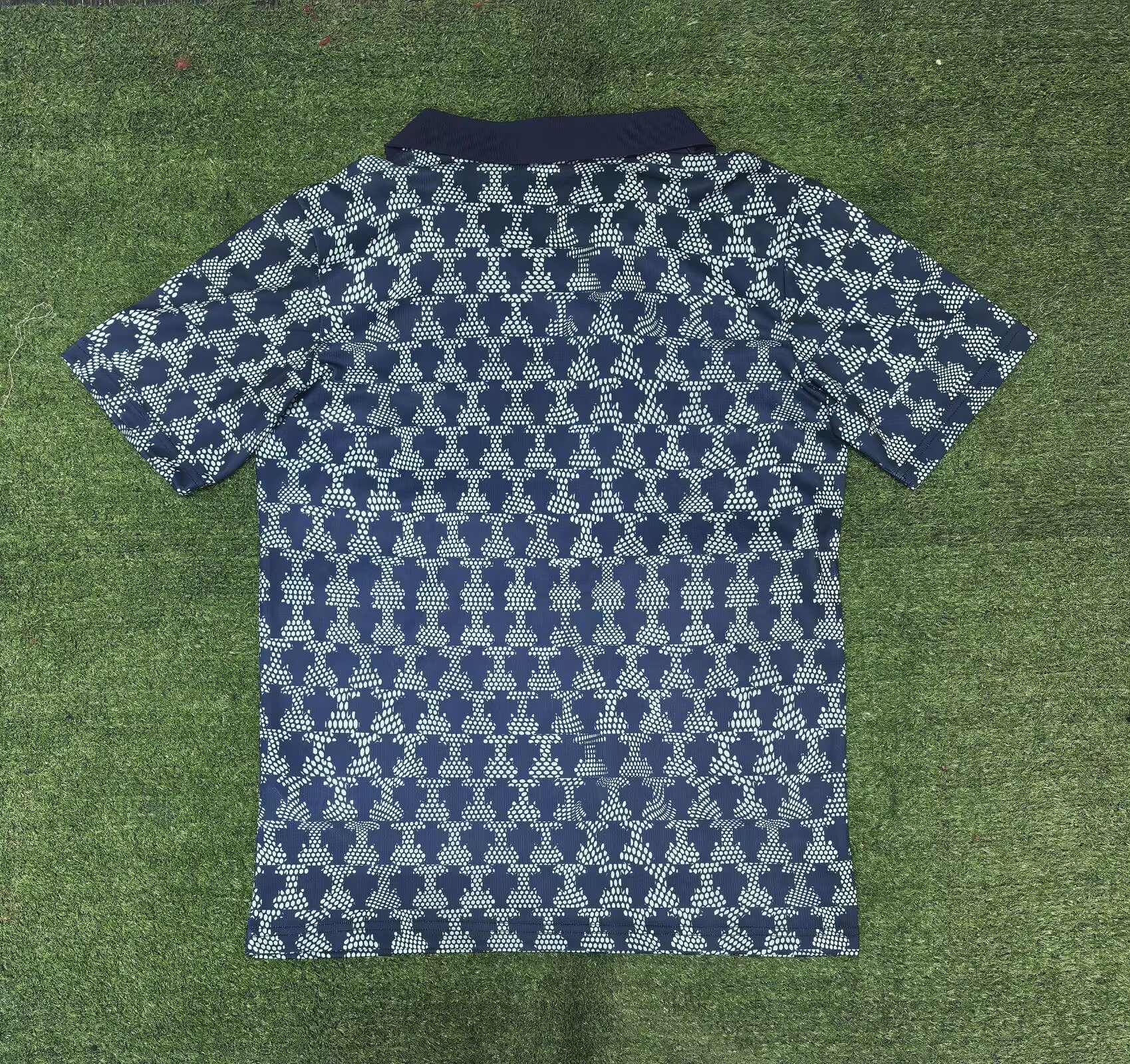 25-26 Portugal Grey Black Training Shirts *PM