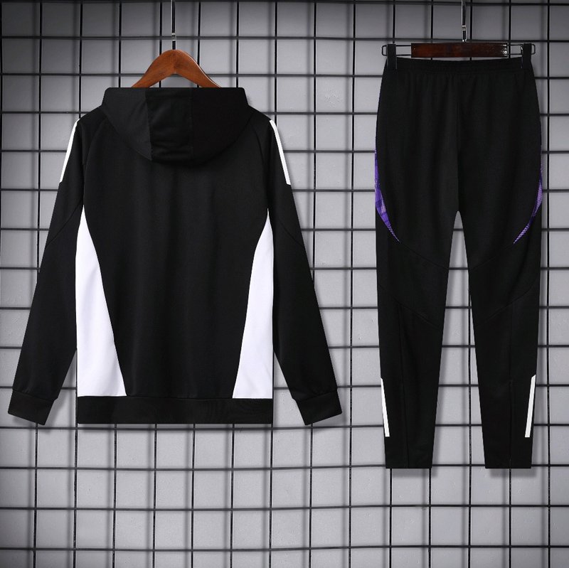 24-25 RMA Black Hoodie Tracksuit (卫衣套装)