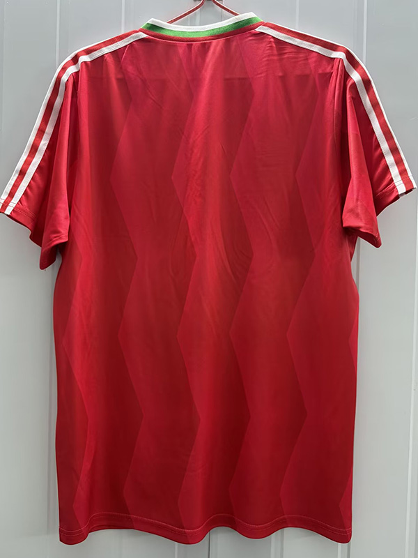 1986 Bulgaria Red Retro Soccer Jersey