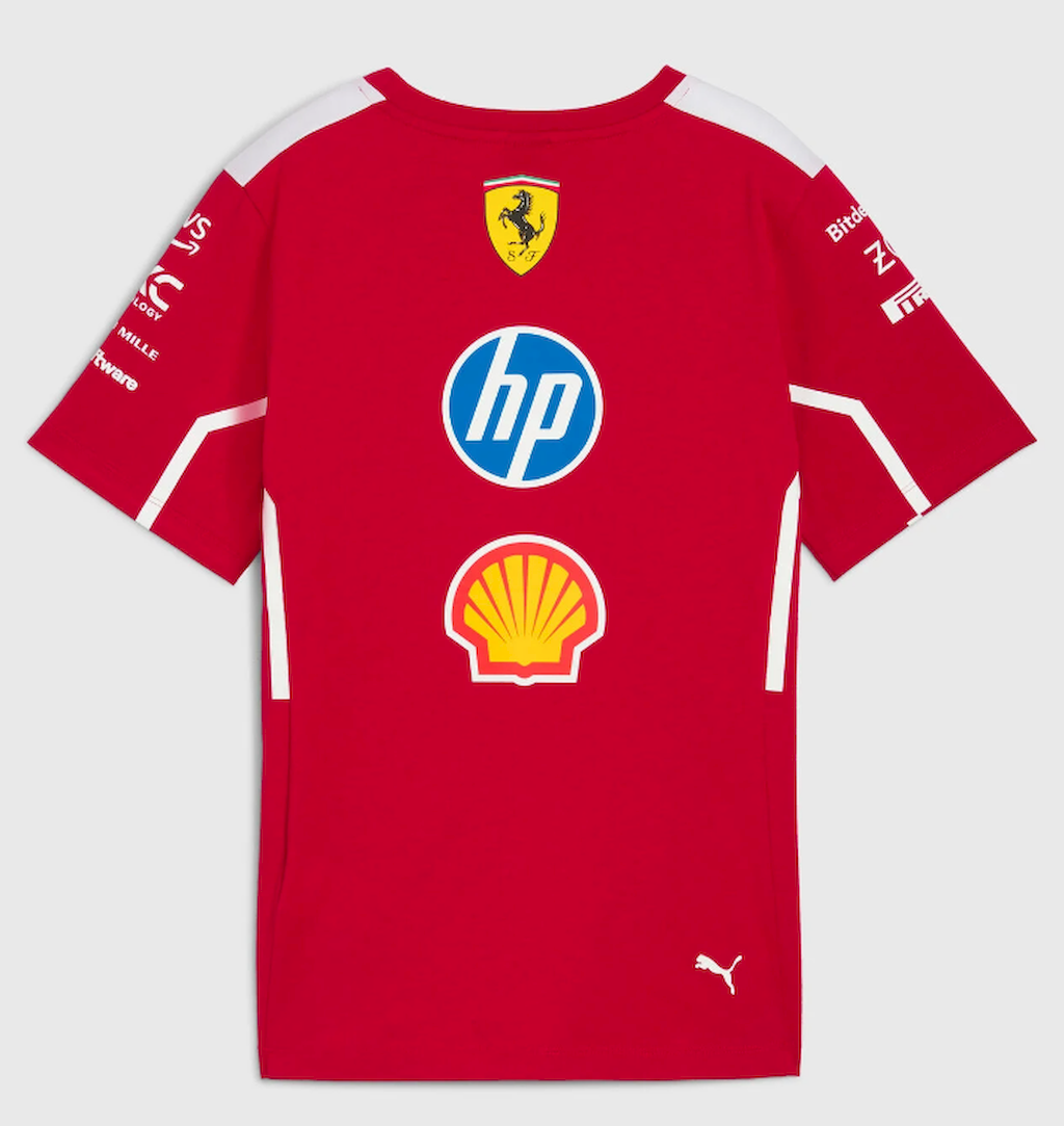 2025 F1 Ferrari  New Pattern Short Sleeve Racing Suit